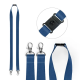 20mm Lanyards with Dual Metal Clips & Breakaway | Durable ID Holders | 100 Pack