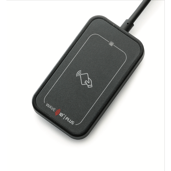 USB Keystroke Reader - WAVE ID Plus Mini V3 Black | RDR-80531BKU