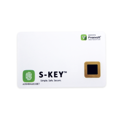 S-Key - Biometric Access Cards S-Key - Biometric Access Cards (front view)