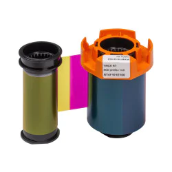 Evolis Agilia RT4F101E100 YMCK Colour Ribbon (600 Prints)