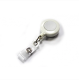 Mini Retractable Badge Reel (With Silver Sticker) - Pack of 25