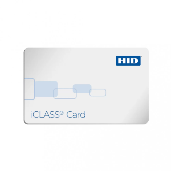 HID iCLASS PVC Printable 2K/2 Smart Card 47-bit Controlsoft Format