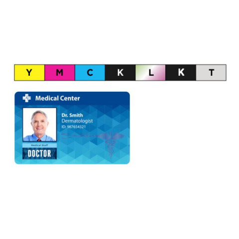Entrust YMCKL-KT Colour Ribbon - 300 Image 525100-016