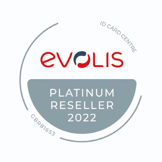 Evolis White Signature Panel Ribbon - 1000 Image R2030