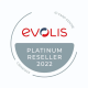 Evolis LPS030NAA 1.0mil Clear Smart Cut Patch Ribbon (600 prints)