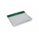 Flexible PVC Badge Holders - Coloured - Green - pack of 100