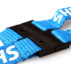 Pack of 100 15mm Pre-Printed NHS Blue Lanyard with Black Plastic Clip and Single Health & Safety Breakaway