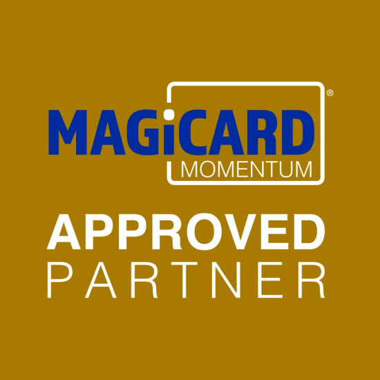 Magicard Monochrome Gold Ribbon - 1000 images MA1000k-Gold