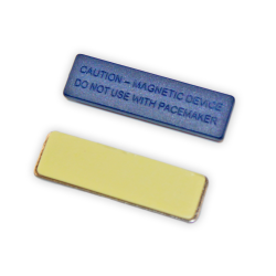 Magnetic Badge Holder - Pack of 100 Magnetic Badge Holders for ID Card