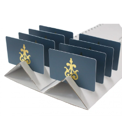 Cardboard Display Tray for Name Badges Cardboard Display Tray for Name Badges