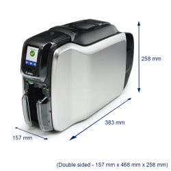 Zebra ZC300 Dual-Sided ID Card Printer Bundle