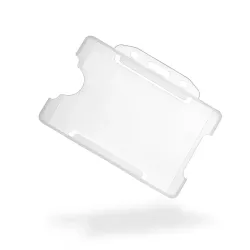 Open face rigid badge holder - pack of 100