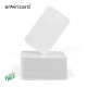 Enviricard® Blank White Hole-Punched Paperboard Cards