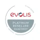 Evolis LPS028NAA 1.0mil Clear Patch Laminate (600 Prints)