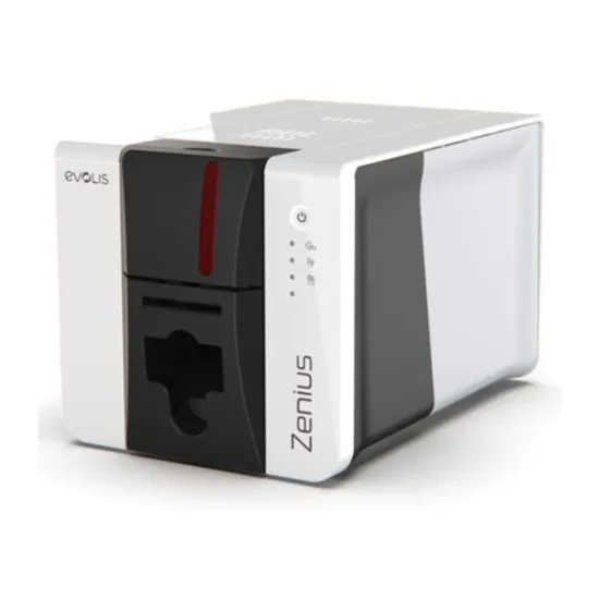 Evolis Zenius 2 ID Card Printer (Front View)
