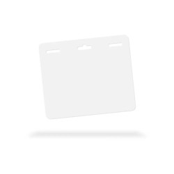 25350921 ExpoBadge 260TS Tear-Resistant Badge Labels, 96.5 x 82 mm, 3 Slots (Pack of 500)