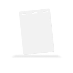25350920 ExpoBadge 260T Tear-Resistant Butterfly Badge Labels, 96.5 x 134 mm (Pack of 500)
