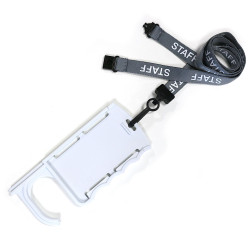Antimicrobial Door Opening Card Holders - Pack of 10 Antimicrobial Door Opening Card Holders - Pack of 10