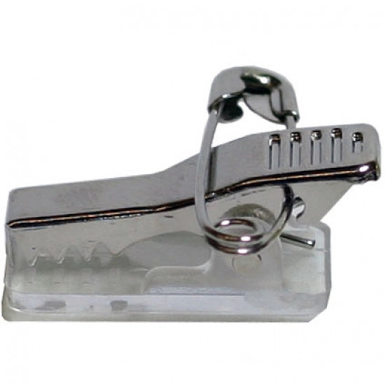 ID card pin clip 