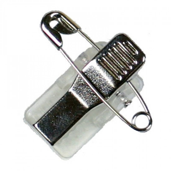ID card pin clip 