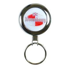 Heavy Duty Reel with Keyring - All Chrome