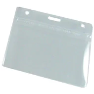 Flexible PVC Badge Holders - Clear - pack of 100