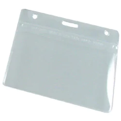 Clear PVC ID card holder 