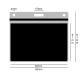 PVC ID card holder dimensions