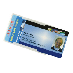 Multiple Card Badge Holder - pack of 100 Multiple Card Badge Holder - pack of 100