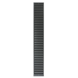 Metal Card Rack - holds up to 40 cards Powder Coated Black Metal Card Rack