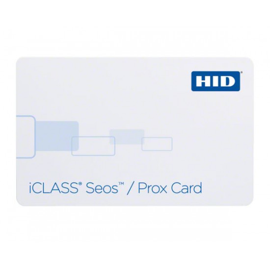 HID 5105PGGMNN iClass Seos + Prox 16K Contactless Smart Card 