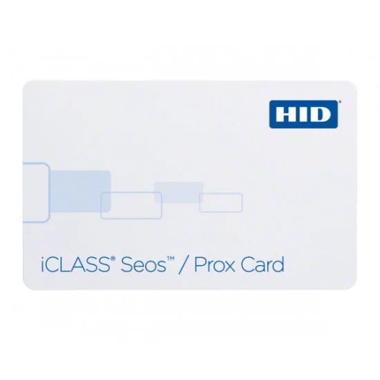 HID 5106PGGMNN iClass Seos + Prox 8K PVC Smart Card 