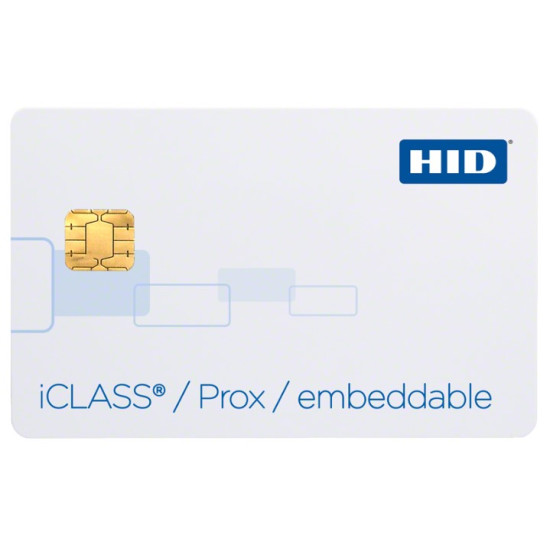 HID Seos + Prox Embeddable Smart Card 5116PGGMN 