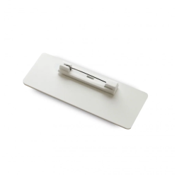 Plastic Badges - #hellomynameis Hello My Name Is Plastic Badge With Pin Back For Easy Attachment To Clothing