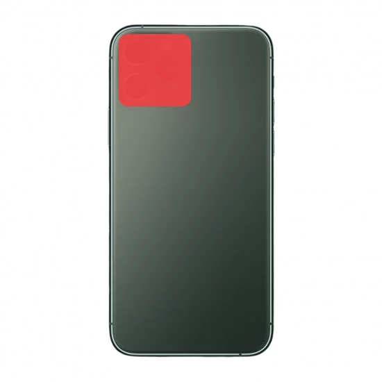38mm Cam-block Square Tamper Evident Mobile Phone Stickers - 100 pack