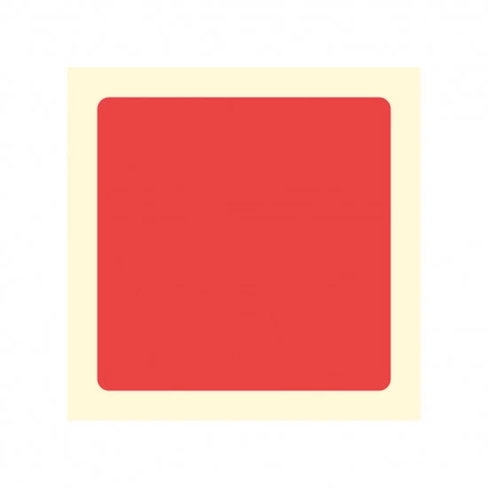 38mm Cam-block Square Tamper Evident Mobile Phone Stickers - 100 pack