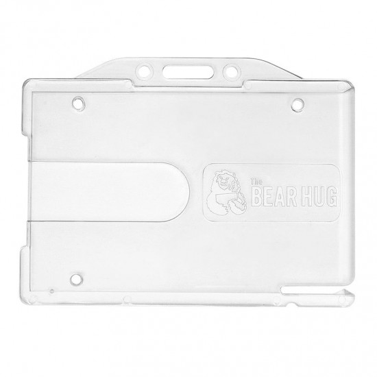 Bear Hug crystal clear card holder