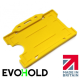 Evohold Open Faced Badge Holder - Horizontal - available in 16 colours - pack of 100
