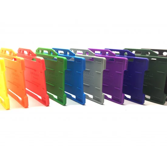 Open Faced Badgeholder - Horizontal - available in 15 colours