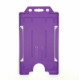 Evohold Open Faced Badge Holders - Vertical (Purple)