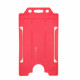 Evohold Open Faced Badge Holders - Vertical (Red)