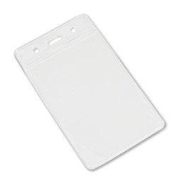 PVC Vertical Badge Holder