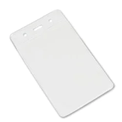 PVC Vertical Badge Holder