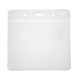 Clear PVC ID card holder 