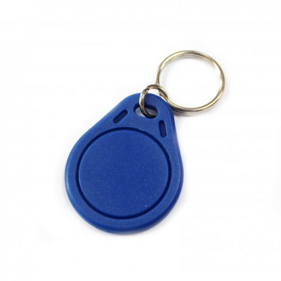 EM4200 125KHz Fob with split ring - Blue