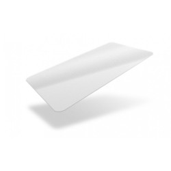 A frosted glass pvc card