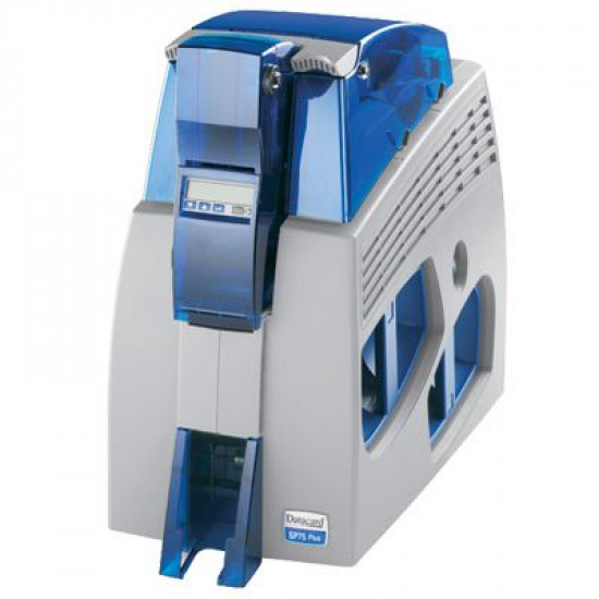 Front of Datacard SP75 Plus Card Printer