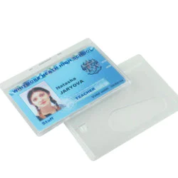 Enclosed Badge Holders - Horizontal - Pack of 100