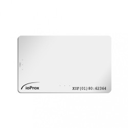 Kantech ioProx ISO Printable Proximity card P20DYE  A Plain White Kantech ioProx ISO Printable Proximity Casrd