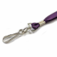 10mm Purple Lanyards with 3 Health and Safety Breakaways